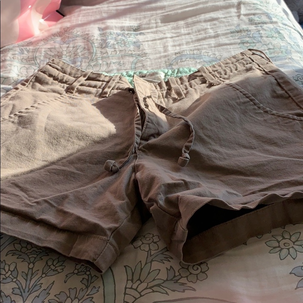 Tan shorts